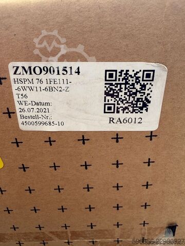  Silnik Siemens SIMOTICS 1FE1114-6WW11-1BN2-Z serwo Spindle motor 26,8 kW