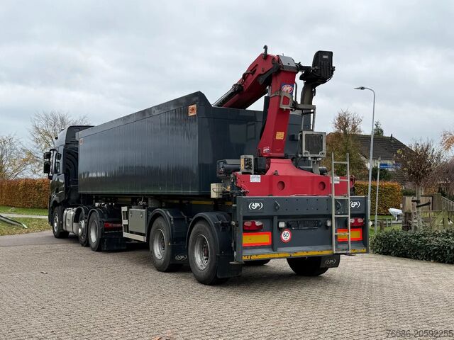 Padrão-SZM Renault T480 6x2 trekker 262dkm!! TRAILER WITH CRANE FO...