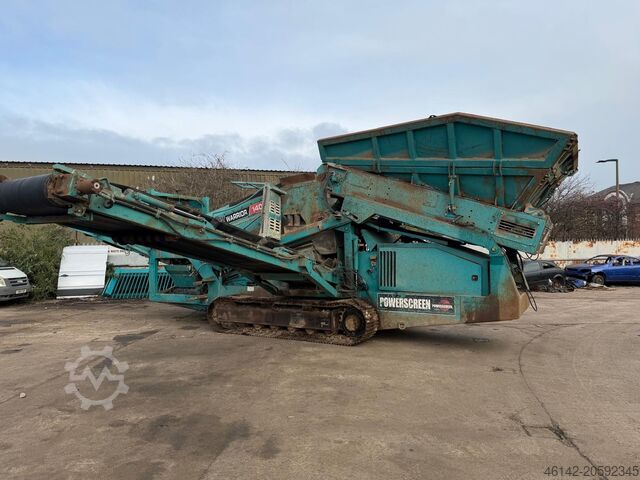 Paletli tarama tesisi Powerscreen Warrior 1400