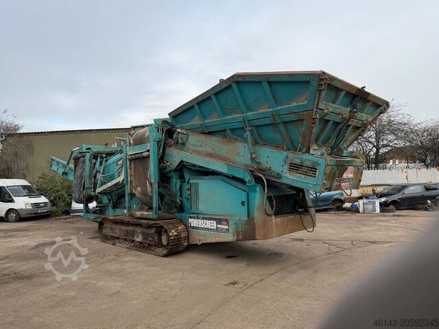 Paletli tarama tesisi Powerscreen Warrior 1400
