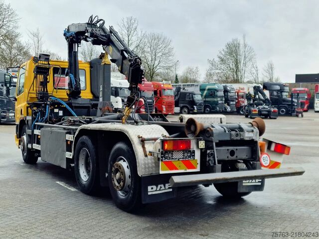 Kabl DAF CF 250 6x2*4 - Hooklift - HIAB 102 Crane - Manu...
