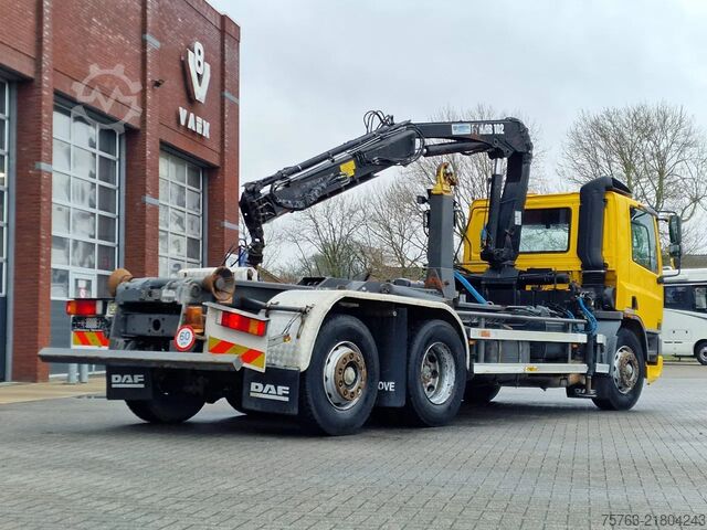 Kabl DAF CF 250 6x2*4 - Hooklift - HIAB 102 Crane - Manu...