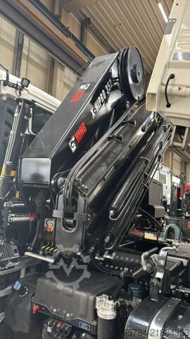 Camion-benne tricar MAN TGS  33.520 6X6 NEU 3-S-KIPPER BORDMATIK HIAB KRAN X-352E HIPRO, MIETKAUF MGL