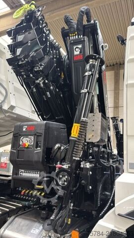 Camion-benne tricar MAN TGS  33.520 6X6 NEU 3-S-KIPPER BORDMATIK HIAB KRAN X-352E HIPRO, MIETKAUF MGL