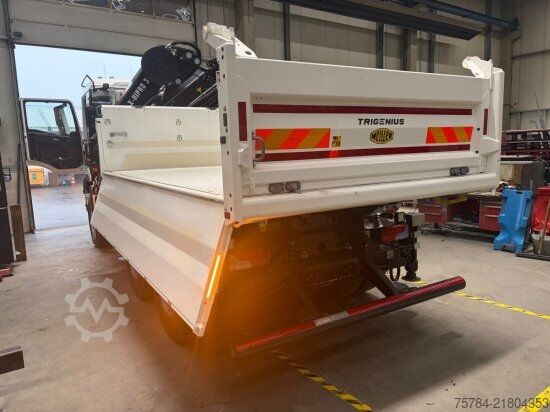 Camion-benne tricar MAN TGS  33.520 6X6 NEU 3-S-KIPPER BORDMATIK HIAB KRAN X-352E HIPRO, MIETKAUF MGL