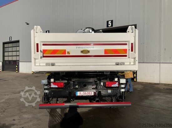 Camion-benne tricar MAN TGS  33.520 6X6 NEU 3-S-KIPPER BORDMATIK HIAB KRAN X-352E HIPRO, MIETKAUF MGL