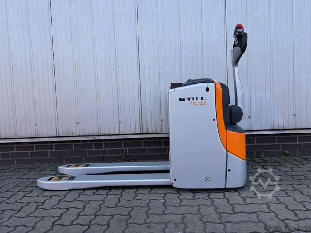 Laag heffende palletwagen, palletwagen, elektrisch, EXV STILL Niederhubwagen EXU22 - AKKU NEU - EXU