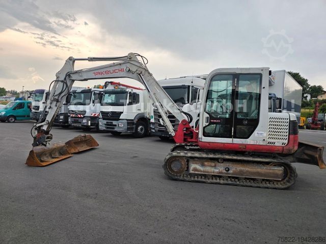 Minikotró TAKEUCHI TB 175 / 7,5ton / SW MS08 / 2 Löffel