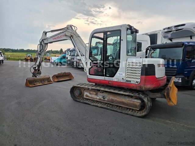 Minikotró TAKEUCHI TB 175 / 7,5ton / SW MS08 / 2 Löffel