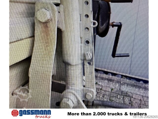 Τριπλής κατεύθυνσης ανατρεπόμενο ρυμουλκούμενο  TTD 19, Rampenschacht, Verzinkt