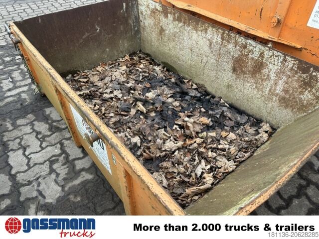 Κοντέινερ γάντζου  City-Absetzcontainer ca. 1,2m³ offen mit Klappe