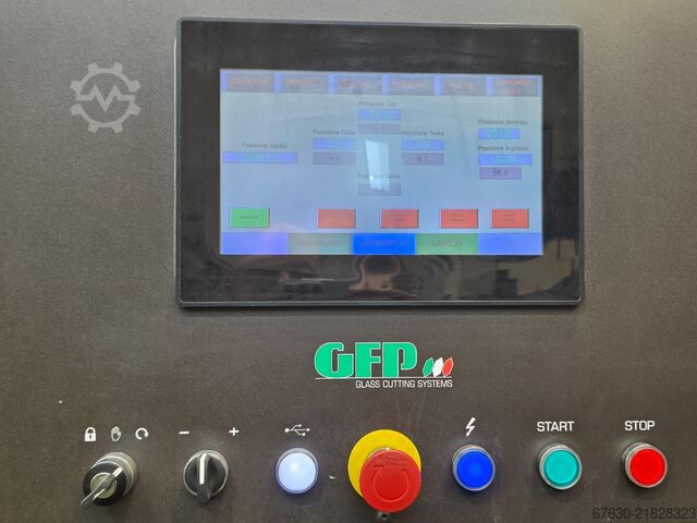 Glas-splittermaskine GFPM SFV 2500