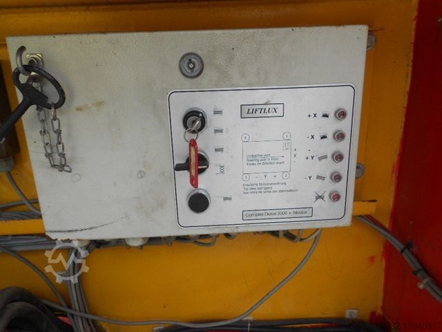 Werkplatform  Scherenarbeitsbühne Liftlux SL205-25D4WD, AH 22