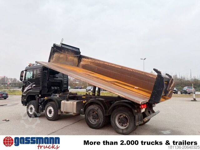 Wywrotka MAN TGS 35.500 8x8, Meiller Bordmatik