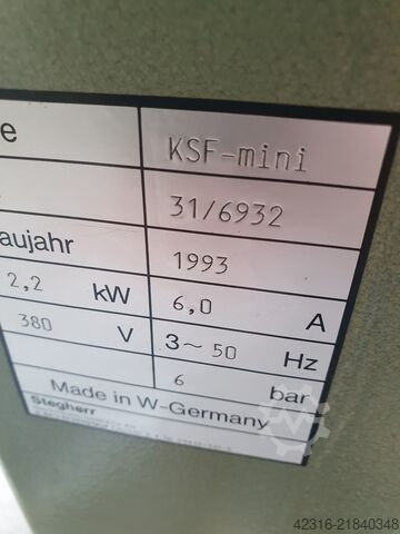 Krydsledfræsemaskine Stegherr KSF-mini