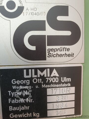Daire testere Ulmia 1710R