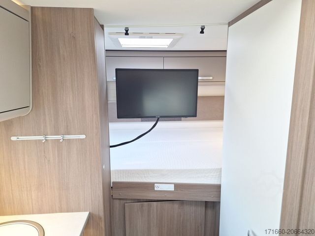 Alkovhusbil CARADO pro A 132 AUTOMATIK, NAVI+RFK, SAT+TV