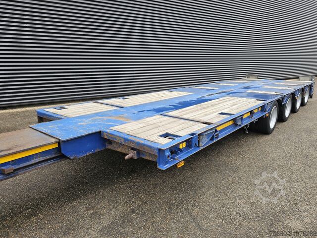 Caricatore basso Goldhofer STZ-L4-34/80 A / 4 x STEERING AXLE / EXTENDABLE