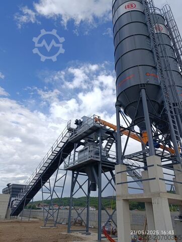 Beton karıştırma tesisi Polygonmach PSC60 60m3 hour stationary type concrete plant