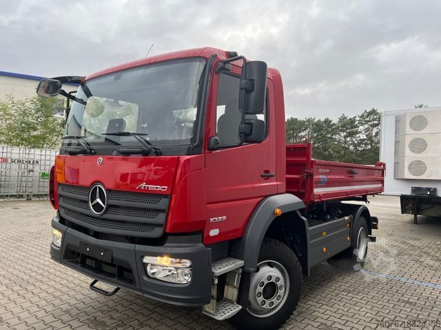 Háromirányú billenő teherautó MERCEDES-BENZ MB 1023 AK Allrad 4x4 Meiller Kipper