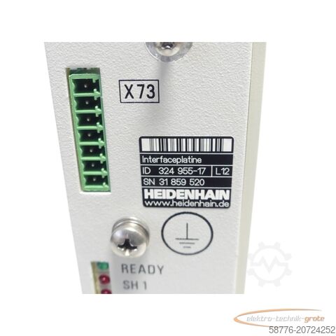 Component Heidenhain 324 955-17 Interfaceplatine SN: 31 859 520 - generalüberholt mit 3 Monaten Gewährleistung-