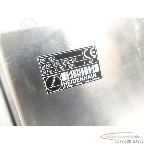 Component Heidenhain BF 120 ID: 313 506-02 SN: 11187190 generalüberholt + 3 Mon. Gewährl.