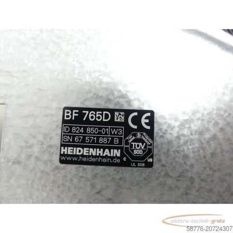 Component Heidenhain BF 765D Display ID 824 850-01 W3 SN 67571887B - -
