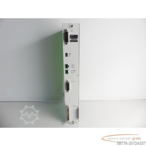 Componenta Heidenhain Id. 291 070 01 Interfaceplatine SN: 6836437A - gen. mit 3 Mo. Gew.-