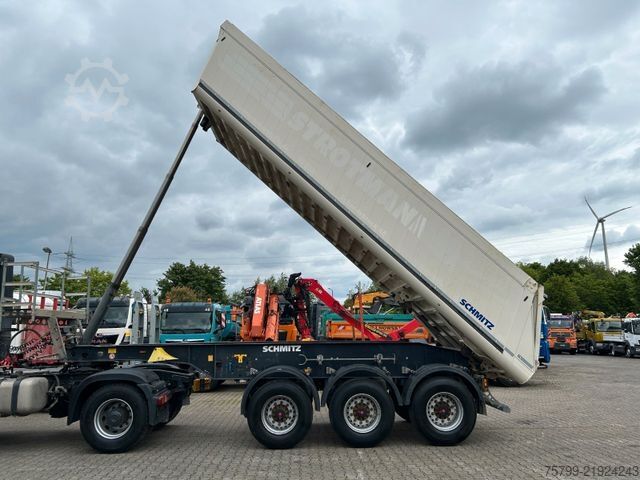 Semirremolque volquete SCHMITZ CARGOBULL Kippauflieger mit 3 Achsen ALU