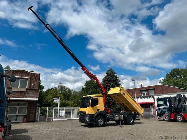 Autokran MERCEDES-BENZ 1835 Arocs 5+ 3Skipper Fassi F125A 4x Hydrl.