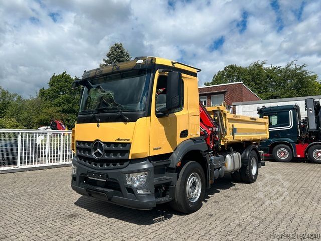 Autokran MERCEDES-BENZ 1835 Arocs 5+ 3Skipper Fassi F125A 4x Hydrl.