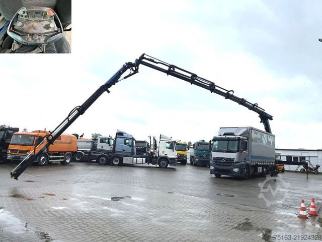 Grúa montada en camión MERCEDES-BENZ Antos 3245 8x2/4 Pritsche Heckkran 42m/to, Jib,