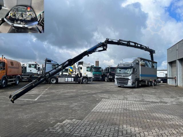 Grúa montada en camión VOLVO FM 420 8x2/4 Pritsche Heckkran 34m/t, Funk, Jib