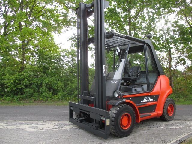 Diesel gaffeltrucks Linde H60D