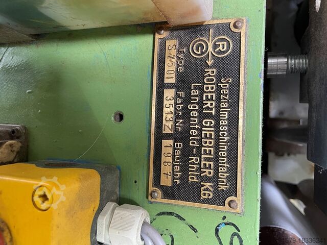 Dækkeserviet maskine Giebeler S 250