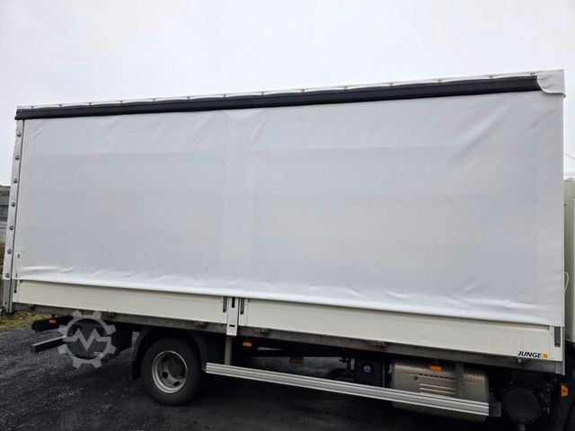 Gardinsided kassevogn DAF LF 170 Gardine, wie neu, nur 82 TKM Original !