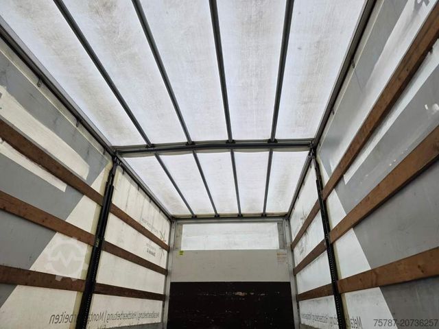 Gardinsided kassevogn DAF LF 170 Gardine, wie neu, nur 82 TKM Original !