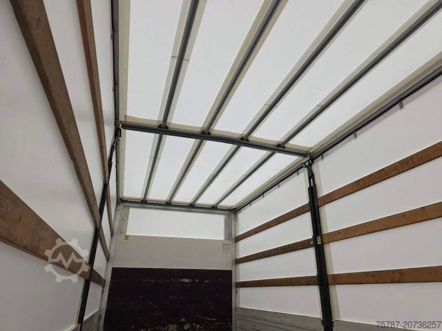 Gardinsided kassevogn DAF LF 170 Gardine, wie neu, nur 82 TKM Original !