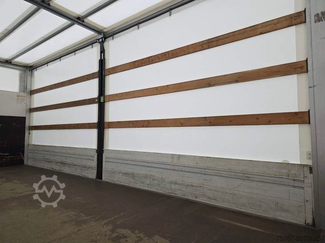 Gardinsided kassevogn DAF LF 170 Gardine, wie neu, nur 82 TKM Original !