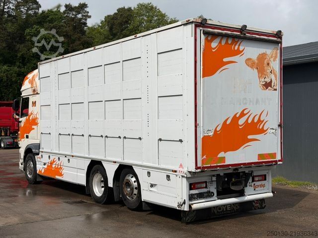 Viehtransporter LKW DAF XF460FT 6x2 BL EU6 3.Stock I.R.M.A/Ladelift/ACC