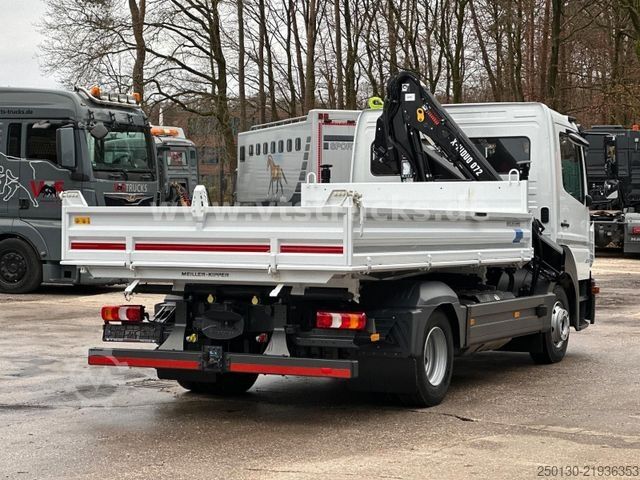 Dreiseitenkipper LKW MERCEDES-BENZ Atego 823 4x2 Meiller DSK,HIAB-Ladekran *NEU*