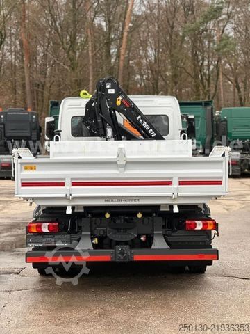 Dreiseitenkipper LKW MERCEDES-BENZ Atego 823 4x2 Meiller DSK,HIAB-Ladekran *NEU*
