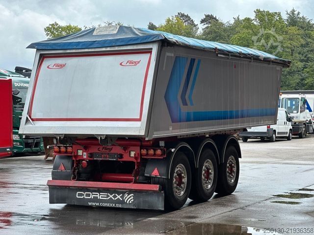 Semi-remorque benne FLIEGL DHKA350 Kipper / EBS-E / CRAMARO/Lift/Niveau
