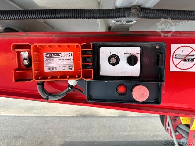 Semi-remorque benne FLIEGL DHKA350 Kipper / EBS-E / CRAMARO/Lift/Niveau