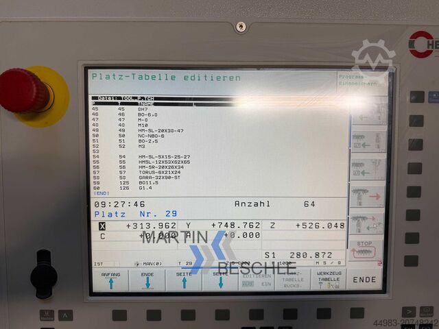 Centro de usinagem vertical HERMLE C 50 U