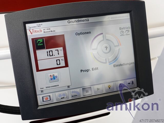 Climate test chamber 190 liters Vötsch VC³ 7018 -70°C bis +180°C