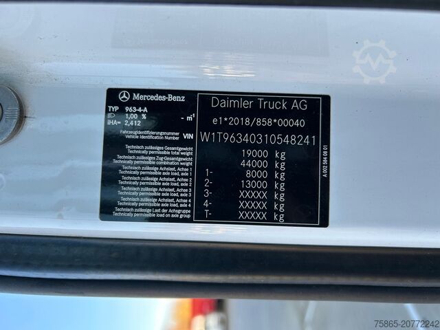 Standard-SZM Mercedes-Benz Actros 1845 Gigaspace / Tacho V2 / PTO - Hydrau...