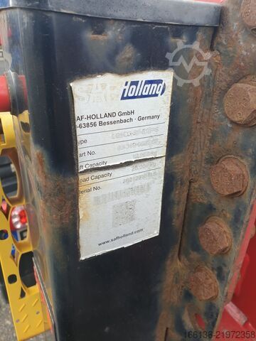 Semi-remorque châssis porte-conteneurs FLIEGL SDS 380 Chemie 20ft 725mm Überhang