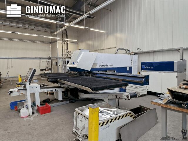 Fiber lasersnijmachine TRUMPF TruMatic 3000 Fiber