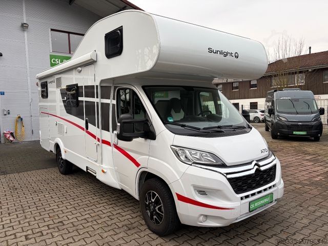 Alkoof camper SUNLIGHT A 70 + Markise + Navi + Kamera + gr. Kühlschrank